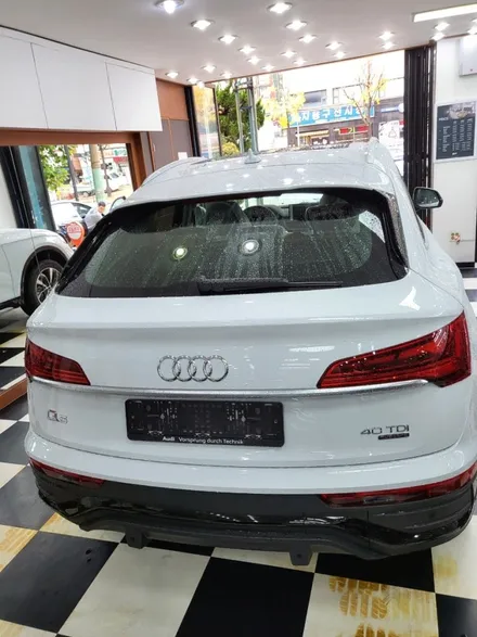 인천 신차패키지 아우디 Q5 후퍼옵틱 GK 썬팅