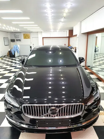 인천 신차패키지 볼보 S90 스미스클럽 FLUX 썬팅 시공
