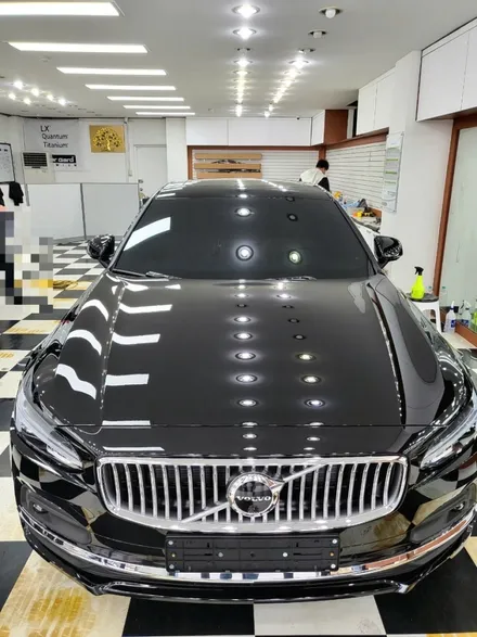인천 볼보 S90 신차패키지 글라스틴트 선셋 썬팅