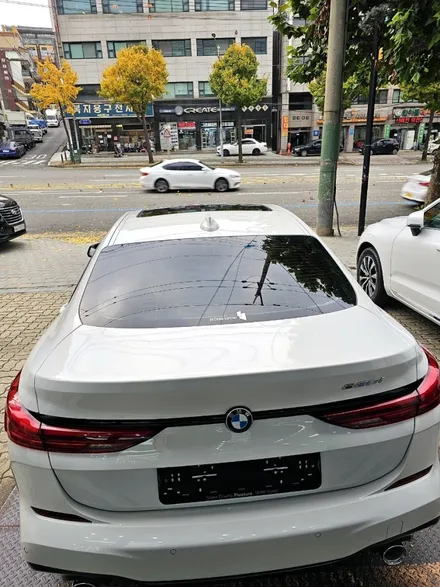 인천 신차패키지 BMW220i 후퍼옵틱 KBR 썬팅 시공