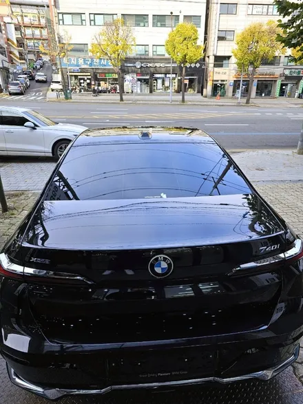인천 신차패키지 BMW 740i 후퍼옵틱 KBR 썬팅 시공