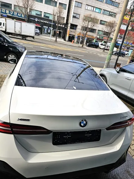 인천 신차패키지 BMW 530i 후퍼옵틱 클래식 썬팅 시공