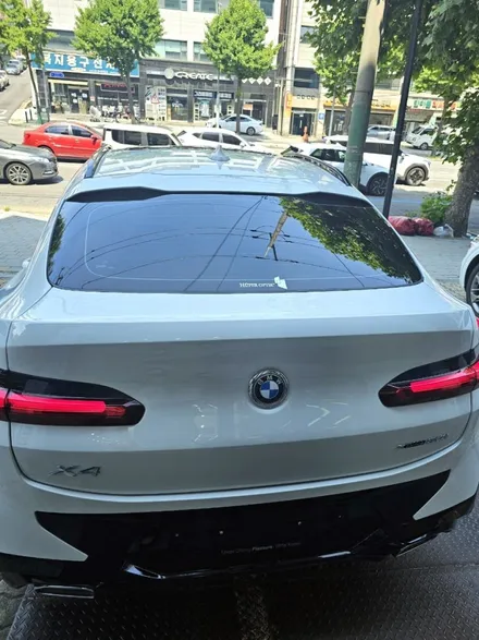 인천 신차패키지 BMW X4 후퍼옵틱 클래식 썬팅 시공
