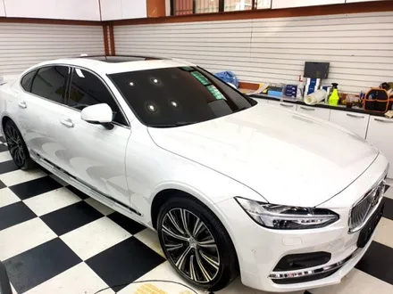 인천 신차패키지 볼보 S90 후퍼옵틱 GK 썬팅 시공
