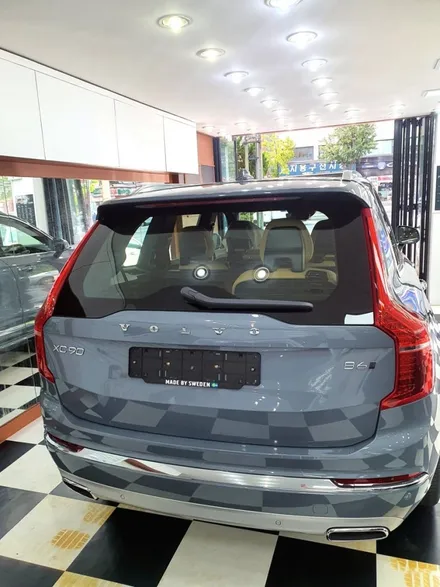 인천 신차패키지 볼보 XC90 후퍼옵틱 GK 썬팅 시공