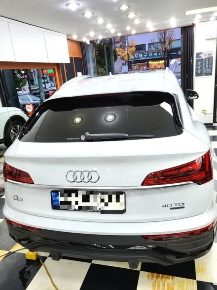 인천 신차패키지 아우디 Q5 후퍼옵틱 GK 썬팅