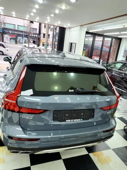인천 신차패키지 볼보 V60 글라스틴트 선셋