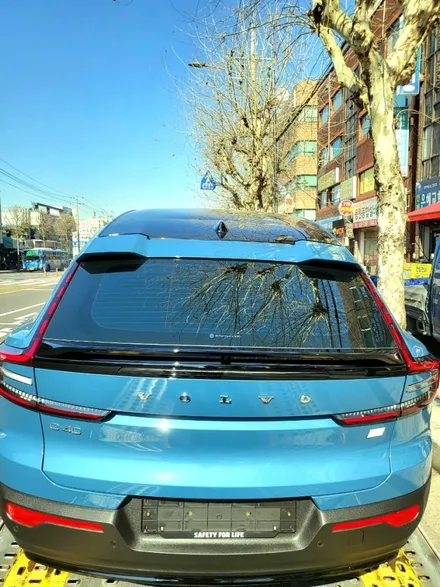 인천 부천 신차패키지 볼보 C40 스미스클럽 플럭스 썬팅 시공