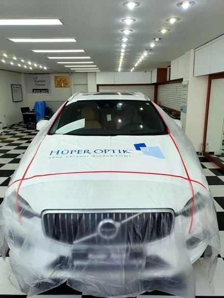 인천 남동구/부평 볼보 XC60 후퍼옵틱 프리미엄 나노 세라믹 신차패키지 썬팅 시공
