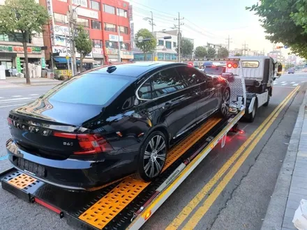 인천 신차패키지 볼보 S90 스미스클럽 FLUX 썬팅 시공