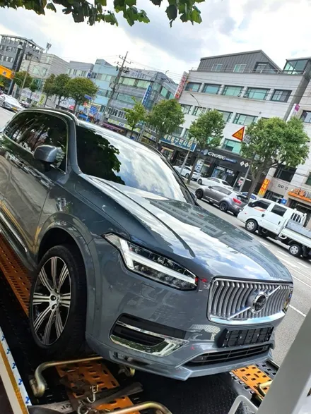 인천 신차패키지 볼보 XC90 후퍼옵틱 GK 썬팅 시공