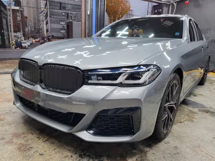 광주랩핑 BMW530i 사틴 다크 그레이 전체시공 / 광주 서구