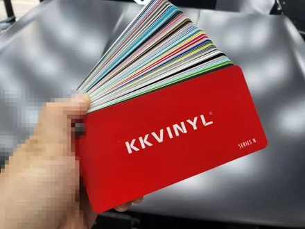 자동차 랩핑지 KKVINYL 고광택 인증 필름 / 광주 서구
