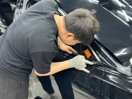 광주 랩핑 고광택 풀카본 전체 시공 후기, 메타랩 / 광주 서구
