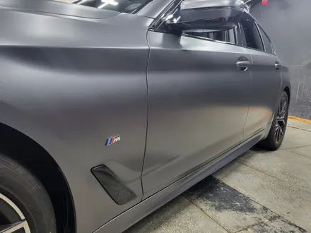 광주랩핑 BMW530i 사틴 다크 그레이 전체시공 / 광주 서구