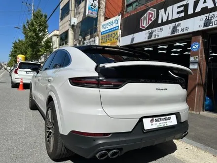 광주 랩핑 포르쉐 카이엔 고광택 크레용 시공기 / 광주 서구