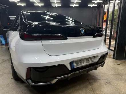 광주 랩핑 BMW 7시리즈 투톤 블랙&화이트 시공후기