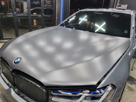 광주랩핑 BMW530i 사틴 다크 그레이 전체시공 / 광주 서구