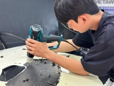 루프스킨 제거 수명 재시공시 주의할 점 / 광주 서구