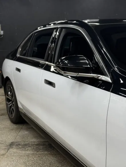 광주 랩핑 BMW 7시리즈 투톤 블랙&화이트 시공후기