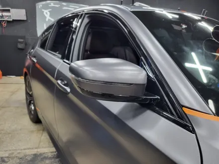 광주랩핑 BMW530i 사틴 다크 그레이 전체시공 / 광주 서구