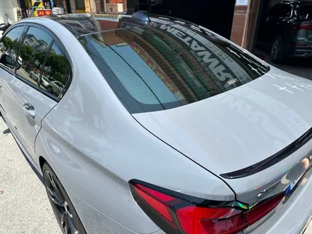 광주 랩핑 BMW M550i 고광택 시멘트 / 광주 서구