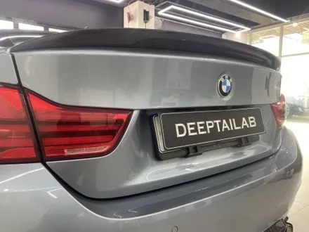 삼송 랩핑,BMW 420i M 스포츠 쿠페 택랩 그라우 펄 전체 랩핑+포지드카본 부분랩핑 / 고양시 덕양구 도내동