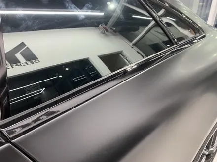백석 랩핑, 벤츠 E클래스 e220d 쿠페 3M 사틴 블랙 전체랩핑+윈도우 크롬 딜리트 / 고양시 덕양구 도내동