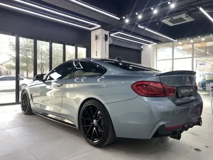 삼송 랩핑,BMW 420i M 스포츠 쿠페 택랩 그라우 펄 전체 랩핑+포지드카본 부분랩핑 / 고양시 덕양구 도내동