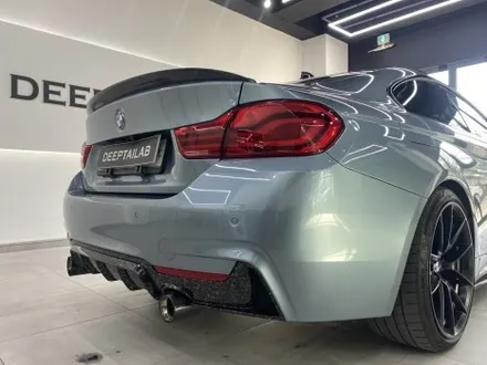 삼송 랩핑,BMW 420i M 스포츠 쿠페 택랩 그라우 펄 전체 랩핑+포지드카본 부분랩핑 / 고양시 덕양구 도내동