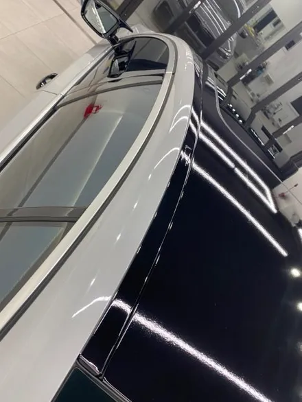 식사동, BMW G30 530i M 스포츠 오토 벨벳 나르도 그레이 고광택 전체랩핑 / 고양시 덕양구 도내동