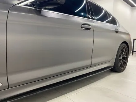 식사동, BMW G30 530i M 스포츠 오토 벨벳 나르도 그레이 고광택 전체랩핑 / 고양시 덕양구 도내동