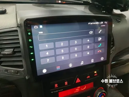 쏘렌토R 카나로 X Plus 10인치 안드로이드올인원 교체 작업 - 수원 봉브로스