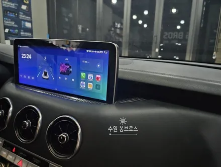 스팅어 18년식 풀옵션차량도 안드로이드올인원 장착가능! 카나로X 12.3\