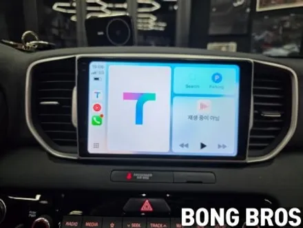 스포티지QL 순정네비 탈출! 안드로이드 올인원 설치 전문 수원 봉브로스에서 카나로알파 교체로 스마트하게 변신