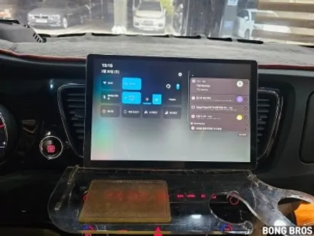 올뉴 카니발. MEKEDE M7 Plus 7870 해외직구 13인치 안드로이드 올인원 교체시공 -수원 봉브로스