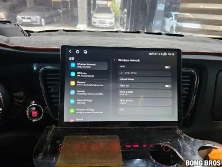 올뉴 카니발. MEKEDE M7 Plus 7870 해외직구 13인치 안드로이드 올인원 교체시공 -수원 봉브로스