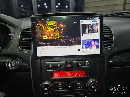 쏘렌토R 카나로X프로 2K해상도 10인치 안드로이드올인원,AHD후방카메라교체작업
