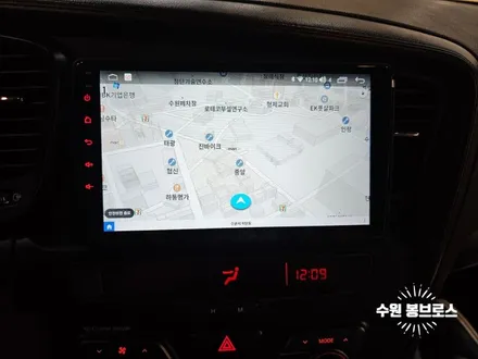 K5 하이브리드. 카나로Q 안드로이드올인원, 후방카메라 교체 작업 - 수원 봉브로스