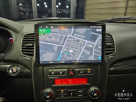 쏘렌토R 카나로X프로 2K해상도 10인치 안드로이드올인원,AHD후방카메라교체작업