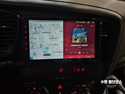 K5 하이브리드. 카나로Q 안드로이드올인원, 후방카메라 교체 작업 - 수원 봉브로스
