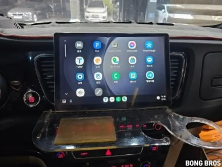 올뉴 카니발. MEKEDE M7 Plus 7870 해외직구 13인치 안드로이드 올인원 교체시공 -수원 봉브로스