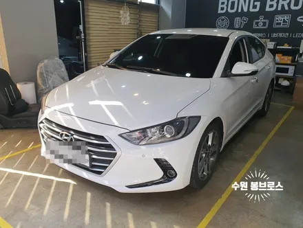 아반떼AD Navifly M700S 13인치 안드로이드올인원 작업 - 수원 봉브로스