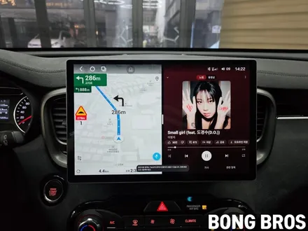 올뉴 쏘렌토 360어라운드뷰+13.3인치 안드로이드 올인원카나로알파프로7870 장착시공 -수원 봉브로스