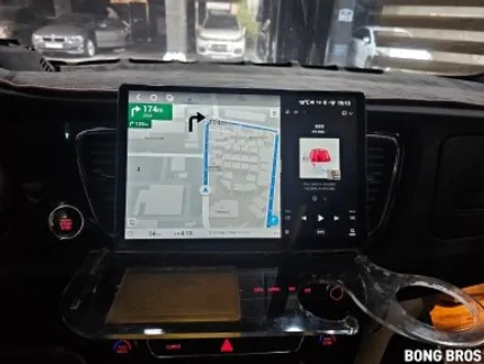 올뉴 카니발. MEKEDE M7 Plus 7870 해외직구 13인치 안드로이드 올인원 교체시공 -수원 봉브로스