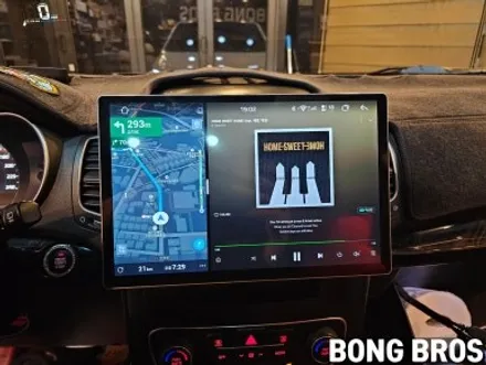 수원 뉴쏘렌토R 어라운드뷰와 안드로이드 올인원 설치로 무선 카플레이 가능 주차도 쉽고 편해졌어요