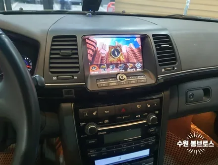 오피러스 10년식. 카나로X플러스 9인치 안드로이드올인원, AHD후방카메라 교체 - 수원 봉브로스