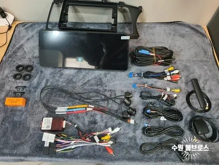 더뉴K7 12.3인치안드로이드올인원, 360어라운드뷰 시공 - 수원 봉브로스