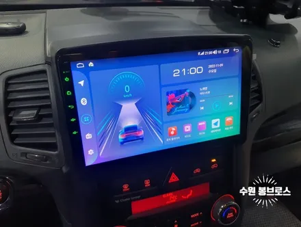 쏘렌토R 카나로 X Plus 10인치 안드로이드올인원 교체 작업 - 수원 봉브로스