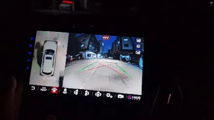 평택에서 방문하신 투싼IX 차량. 10인치 안드로이드올인원, 360어라운드뷰 작업 - 수원 봉스로스